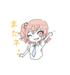 学校のじょしたち！（個別スタンプ：6）