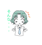 学校のじょしたち！（個別スタンプ：7）