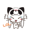 ぱんだーきゃっと (英語版)（個別スタンプ：2）