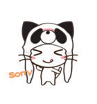 ぱんだーきゃっと (英語版)（個別スタンプ：12）