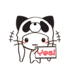 ぱんだーきゃっと (英語版)（個別スタンプ：21）