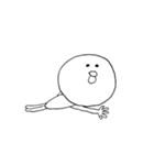 まるっこいやつの一言（個別スタンプ：36）