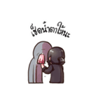 I'm here beside you（個別スタンプ：8）