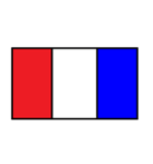 シンプル国際信号旗（個別スタンプ：30）