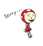 水玉・サルーちゃん！ 夏！！（個別スタンプ：8）
