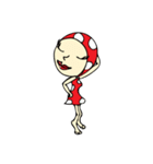 水玉・サルーちゃん！ 夏！！（個別スタンプ：10）