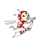 水玉・サルーちゃん！ 夏！！（個別スタンプ：34）
