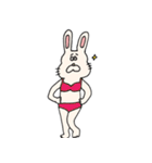 うさぎどんのラッキースタンプ（個別スタンプ：6）