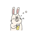 うさぎどんのラッキースタンプ（個別スタンプ：22）