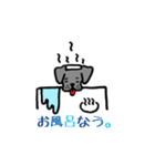 可愛いラブラドール犬（個別スタンプ：7）