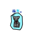 可愛いラブラドール犬（個別スタンプ：9）