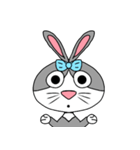 I am a cute rabbits.（個別スタンプ：23）