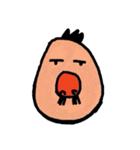 Red nose man and Cc（個別スタンプ：8）