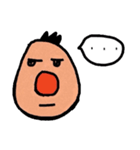 Red nose man and Cc（個別スタンプ：14）