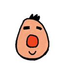 Red nose man and Cc（個別スタンプ：15）