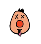 Red nose man and Cc（個別スタンプ：16）