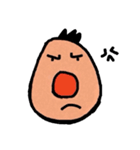 Red nose man and Cc（個別スタンプ：18）