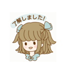 癒し系かわいい女の子スタンプ2（個別スタンプ：12）