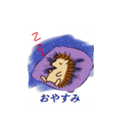 はりねずみくんと仲間たち（個別スタンプ：6）