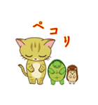 はりねずみくんと仲間たち（個別スタンプ：21）