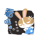 why ？ Rabbits. Queen（個別スタンプ：3）