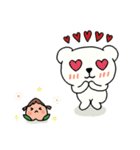 BEAR ＆ PEACH（個別スタンプ：5）