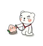 BEAR ＆ PEACH（個別スタンプ：22）