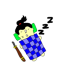 Mizushi mini samurai（個別スタンプ：27）