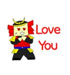 Mizushi mini samurai（個別スタンプ：37）