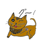 小学生にこが描く！ネコ（個別スタンプ：11）