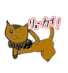 小学生にこが描く！ネコ（個別スタンプ：15）
