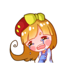 Yui Yui Cute Girl（個別スタンプ：6）