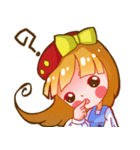 Yui Yui Cute Girl（個別スタンプ：14）