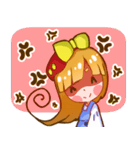 Yui Yui Cute Girl（個別スタンプ：15）