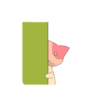 にゃんキノコ（個別スタンプ：10）