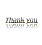 Thank you 3（個別スタンプ：4）