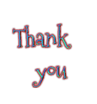 Thank you 3（個別スタンプ：32）