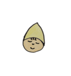 お風呂あがりのミユちゃん（個別スタンプ：1）