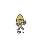 お風呂あがりのミユちゃん（個別スタンプ：4）
