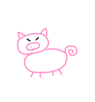 なんだか憎めない子たち（個別スタンプ：7）