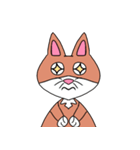 I am a cute fox.（個別スタンプ：7）
