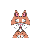 I am a cute fox.（個別スタンプ：10）