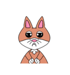 I am a cute fox.（個別スタンプ：12）