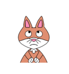 I am a cute fox.（個別スタンプ：18）