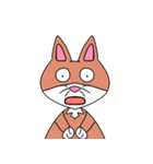 I am a cute fox.（個別スタンプ：23）