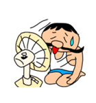 偉そうなヒゲのサラリーマン「ヒゲさん8」（個別スタンプ：35）