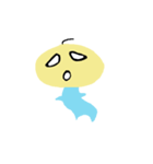 小さな黃人々（個別スタンプ：33）
