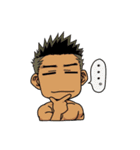 ジャングルに住む青年達（個別スタンプ：6）