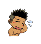 ジャングルに住む青年達（個別スタンプ：13）