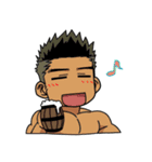 ジャングルに住む青年達（個別スタンプ：20）